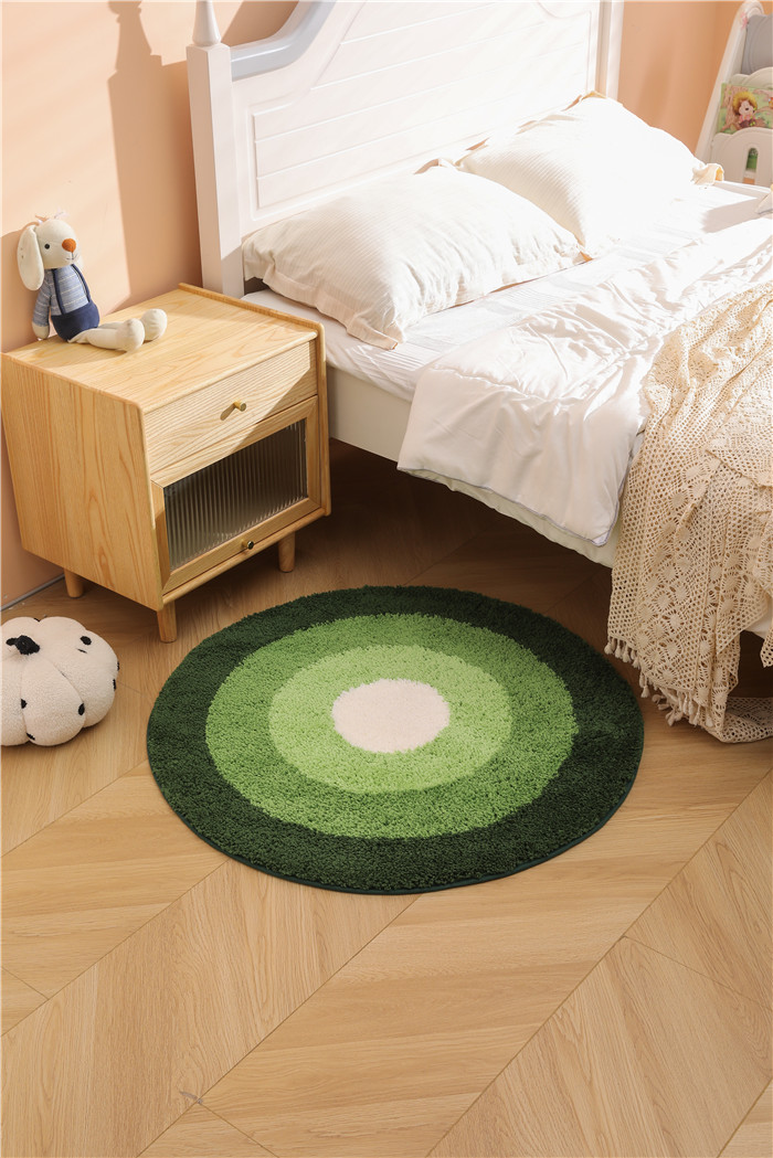 Microfiber Absorbent Bath Mat of Single needle tufted jacquard